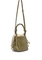 Bolso Ganni asa trenzada verde